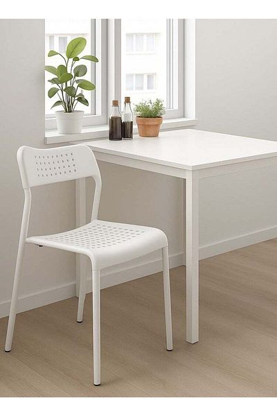 ALMUFARREJ Multi-Use Chair White 77x45x39CM