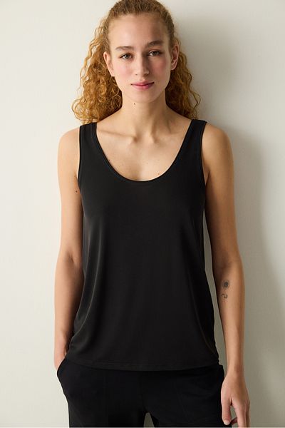 Penti Modales schwarzes T-Shirt