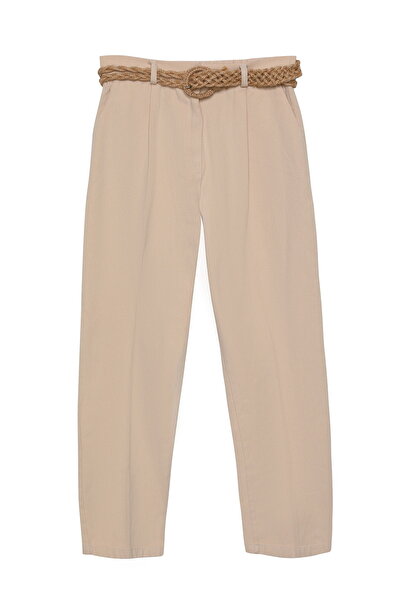 Quzu HASIR KEMERLİ PANTOLON