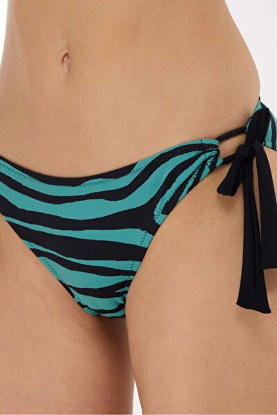 AYYILDIZ 4612 Μαύρο Πράσινο Σετ Μπικίνι