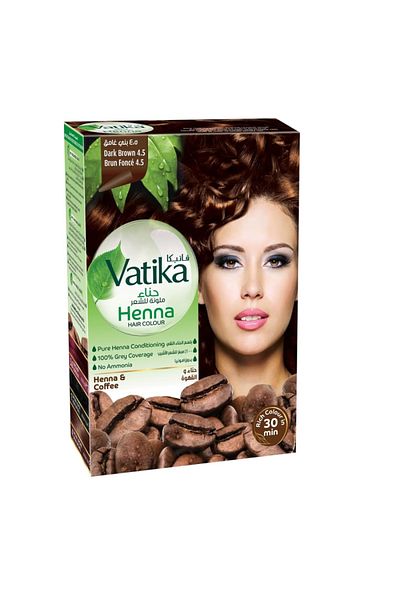 Vatika Vatika Henna Hair Dye Dark Brown - 4.5