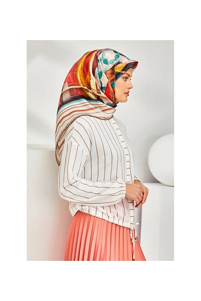 Armine Σειρά Nostalgia Twill Σαπούνι Σαπούνι 8319D-35 Λουλούδι Εξωτικό ΚΡΕΜΑ-ΚΑΦΕ