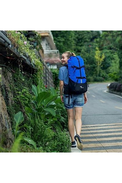 MobiHome Πεζοπορία 35 λίτρων Unisex Blue Outdoor/Camping Backpack - MBHK004