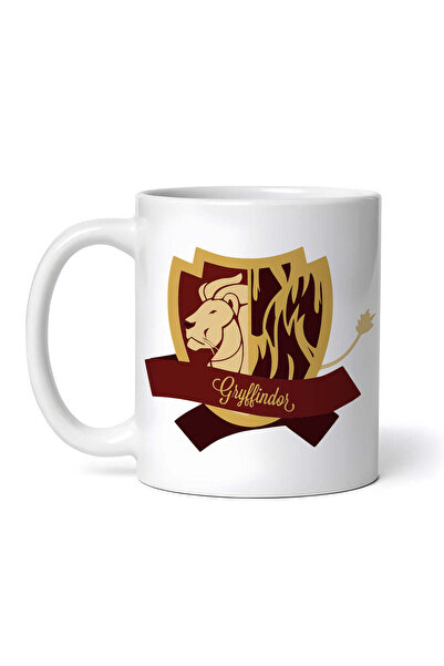 OEM Cană albă personalizată, sigiliu Gryffindor Harry Potter, INOVATIX®. 330ml