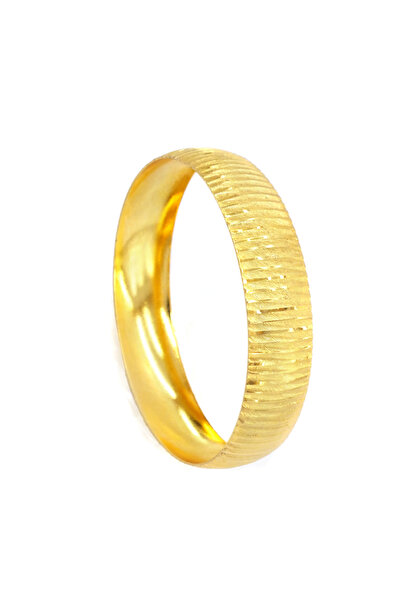 FerizZ Düz Çizgili İmitasyon Bilezik 1.5 cm Kalınlık BLZ-3031