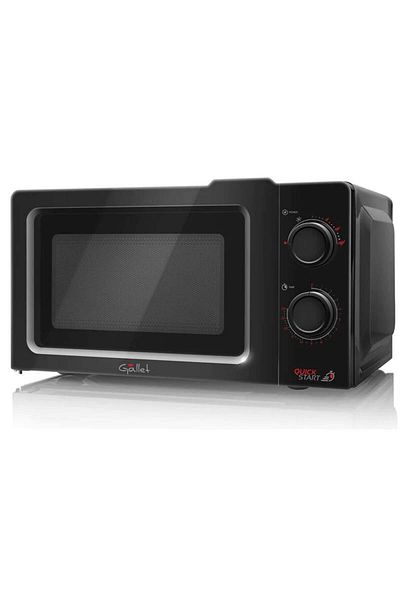 GALLET Gallet FMOM 205B microwave oven black, 700 W, 20 liters, 6 power levels, timer