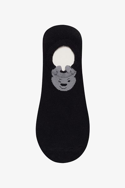 Penti 3 Paar Sneaker-Socken aus Baumwolle mit Hundemuster