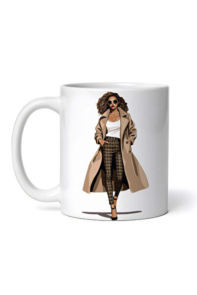 OEM Εξατομικευμένη λευκή κούπα, Daria Women's Clothing, INOVATIX®. 330ml