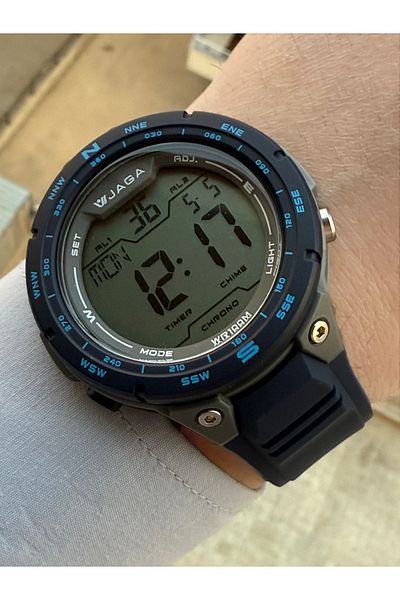 Jaga Digital 10 Atm Waterproof Men Wrist Watch