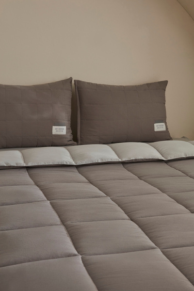 Karaca Home Relax Double Comfort Set/Sleeping Set Gray