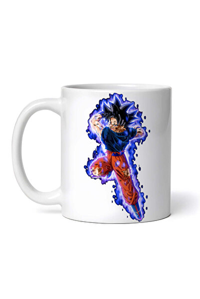 OEM Cană albă personalizată, Goku ultra instinct 2, INOVATIX®. 330ml
