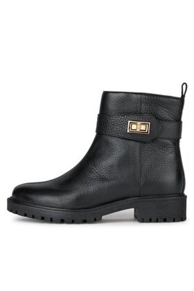 Geox geox women's ankle boots D36FTA-00046 black