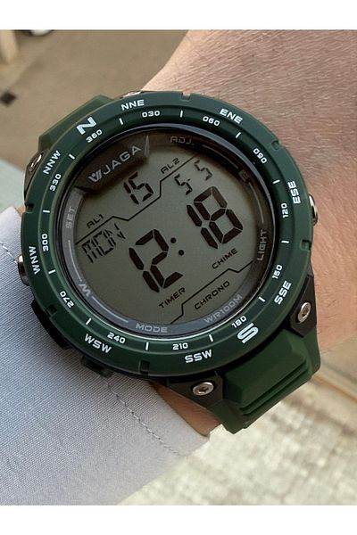 Jaga Digital 10 Atm Waterproof Men Wrist Watch