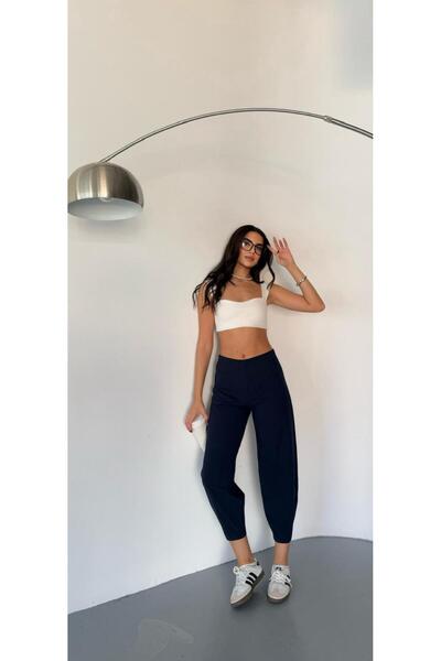 NOA LİNE Scuba Krep Şalvar Model Balon Pantolon