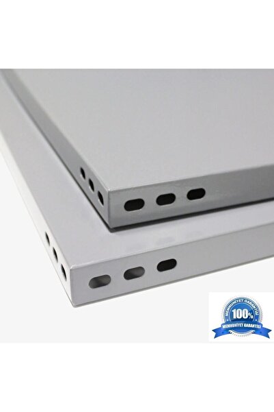 RafBurada 5 Katlı Duble 43x186x200 Cm Galvaniz Çelik Raf - Depo, Arşiv, Kiler, Dosya, Market Rafı