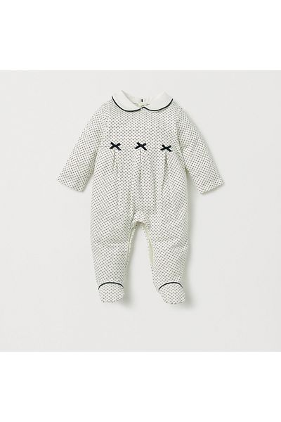 giggles All-Over Print Closed Feet Sleepsuit