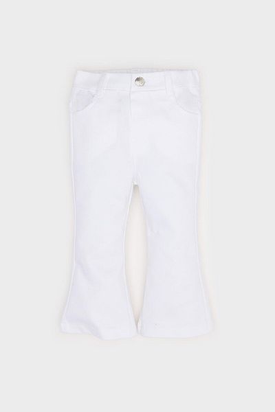 DeFacto Baby Girl Flare Fit Spanish Leg Gabardine Pants E1798A525Sm