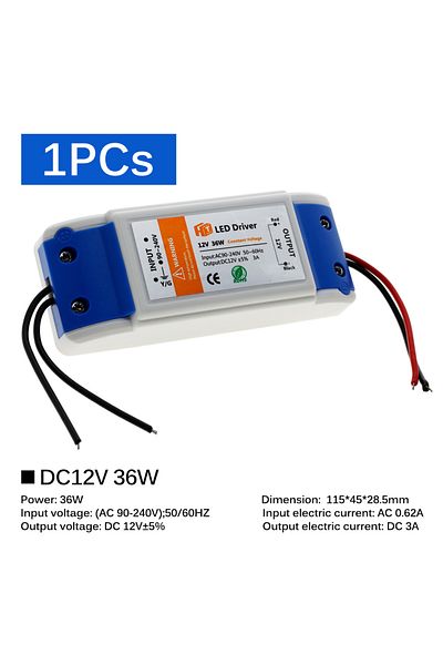 Choice 36W LED Lighting Transformers DC12V 18W 36W 72W 100W LED Driver Power Adapter For LED Strip 12V Powe