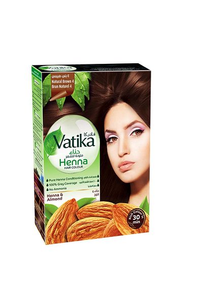 Vatika Vatika Henna Hair Dye Natural Brown - 4