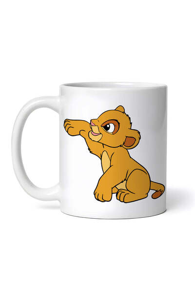 INOVATIX Personalized white mug, Simba Lion King Character, INOVATIX®. 330ml
