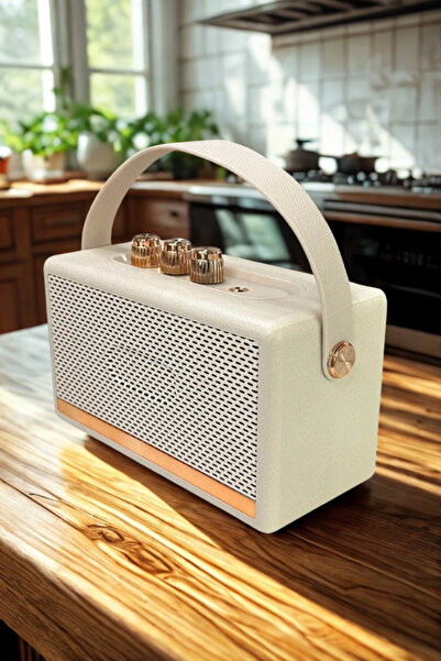 Maybax Yüksek Bass ve Tiz Bluetooth Hoparlör USB TF Kart Destekli Kablosuz Ho...