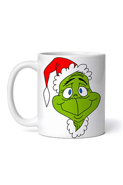 OEM Cană albă personalizată, Grinch 02, INOVATIX®. 330ml