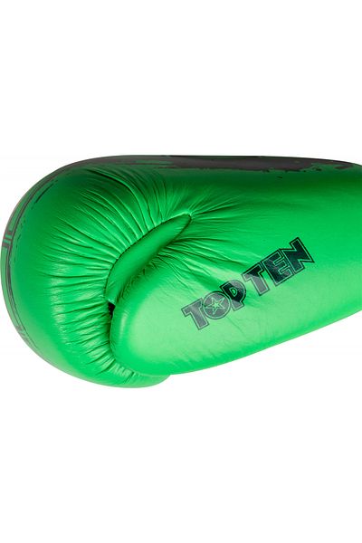 Top Ten Power Ink Gloves, Top Ten, Green, 14 OZ