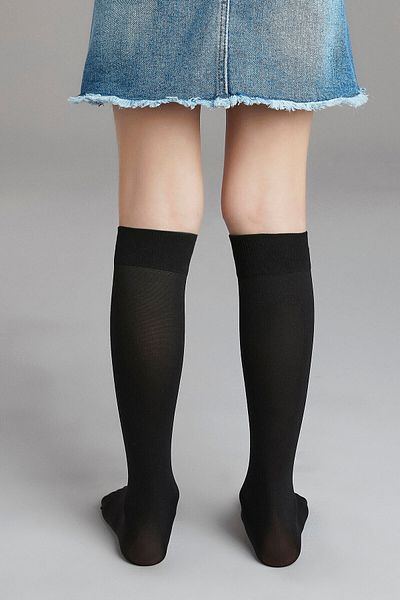 Penti Black Girls Micro 40 Trouser Socks