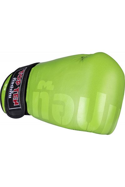 Top Ten Mănuși de sparring „Ajarn”, aprobate IFMA, Top Ten, verzi, 14 oz