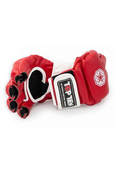 Top Ten Mma Gloves "striking C-type", , Red, M