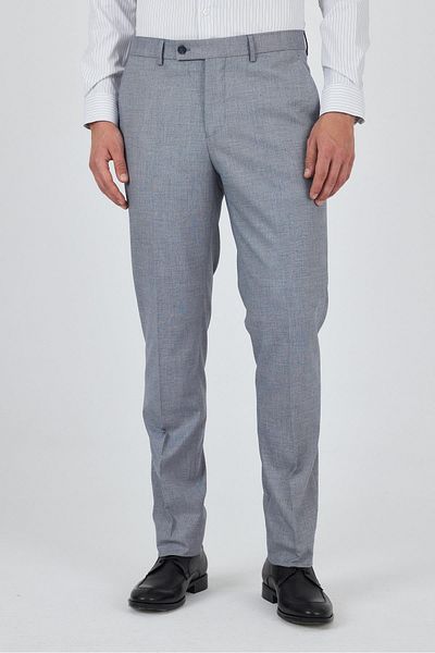 İmza Dark Blue Stretchy Side Pocket Comfort Fit Classic Pants 1003250151
