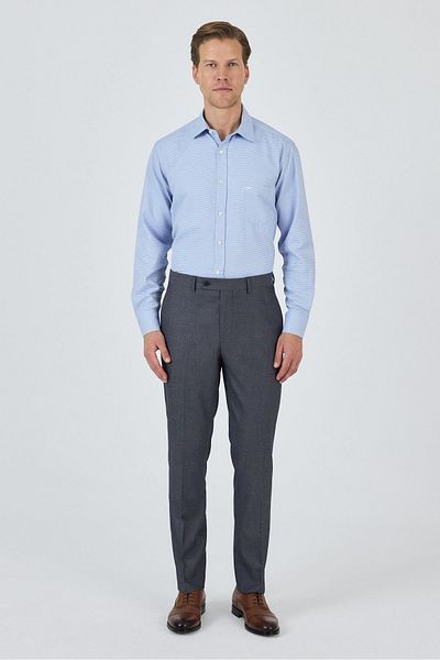 İmza Dark Anthracite Flexible Side Pocket Comfort Fit Classic Trousers 1003250154