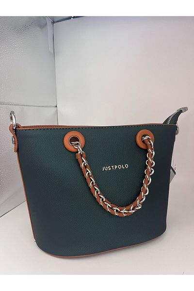 Just Polo Jp6054 Women's Hand and Shoulder Bag Small Size Ozt6054