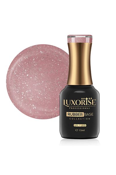 LUXORISE Colecția Glamour cu bază de cauciuc - Cooper Gold 15ml