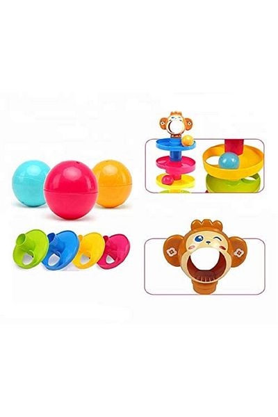 huanger Roll Ball Multicolored Durable And Sturdy For Long Term Use Kids Toy 18x18x41cm