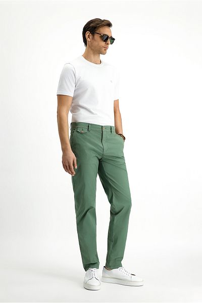 Kiğılı Regular Fit Lycra Canvas / Chino Pants