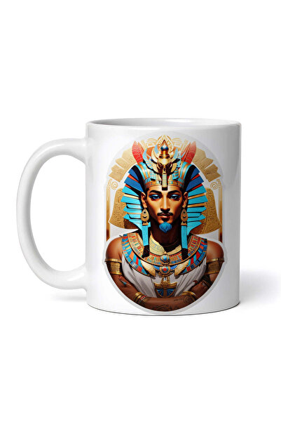 OEM Εξατομικευμένη λευκή κούπα, Έλληνας Θεός Άπις, INOVATIX®. 330ml