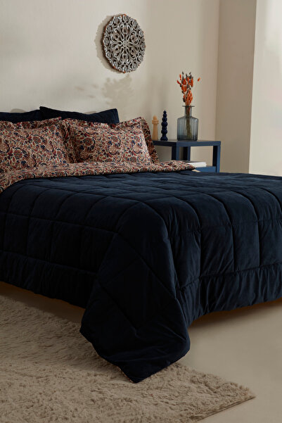 Karaca Home Cassie Luxury Çift Kişilik Comfort Set/uyku Seti Lacivert