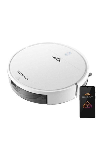 ETA Robot vacuum cleaner and mop ETA Rover 1248 90000, Li-Ion 14.4 V/ 2600 mAh, remote control, SMART technology