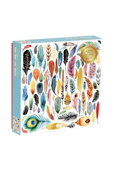 Galison Puz 500 Foil Feathers