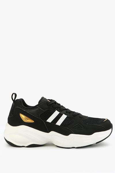 Hammer Jack Rio g Black - Gold Women's Sneaker 20041-g