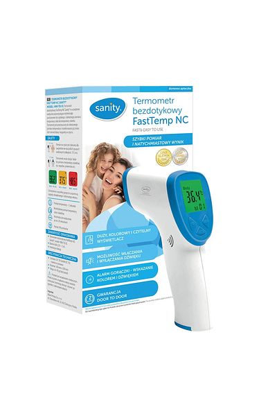 sanity Sanity FastTemp non-contact thermometer, for measuring body and object temperature