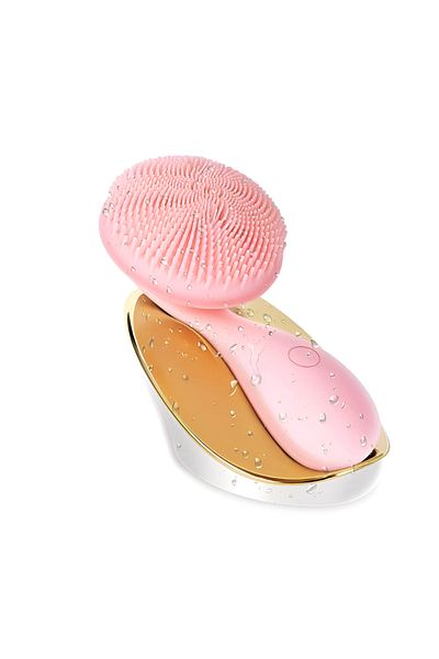 Velixo Electric Silicone Facial Brush, 4 Modes: Clean, Remove Makeup, Massage, Lift; Cordless, Waterproof