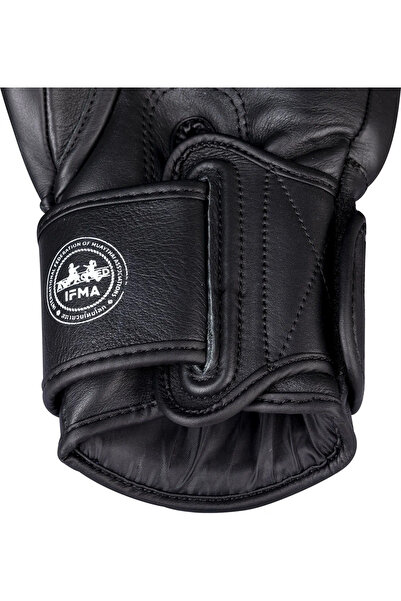 Top Ten Mănuși de sparring „Ajarn”, aprobate IFMA, Top Ten, negre, 16 oz