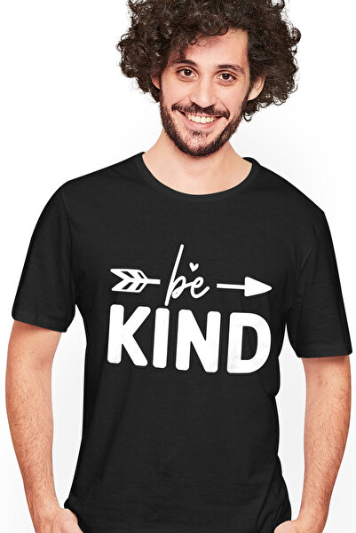 StoryGift Romania Tricou Barbati Cu Mesajul In Engleza "be Kind" - Fii Bun Cu...