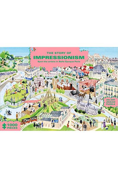 LAURENCE KING PUBLISHING The Story Of Impressionism 1000Piece Art History Jigsaw Puzzle 1000Piece Art History Jigsaw Puz