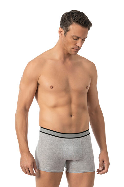 ÖZKAN underwear Özkan 11226 Πακέτο 5 Ανδρικά 95% βαμβακερά Lycra Μονό Ζέρσεϊ Ύφασμα εύκαμπτο άνετο μπόξερ σορτς
