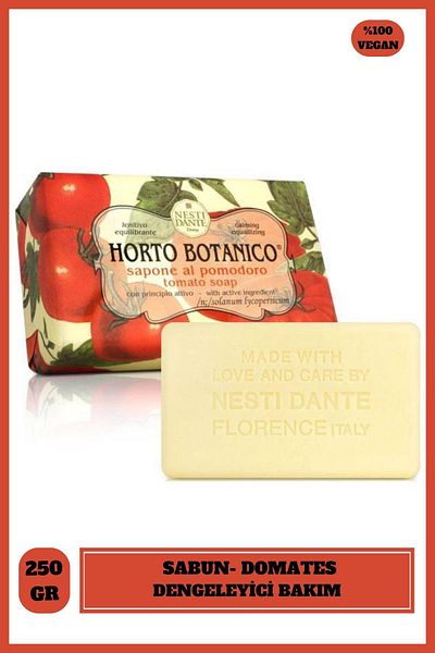 Nesti Dante Horto Botonico Tomato Solid Soap 250g |   Balancer |   Tomato Extract