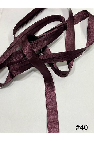 karantuhafiye Satin Bias 2 cm / Satin Bias Bias / 25 Meters