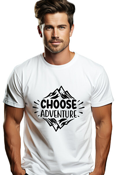 StoryGift Romania Men's T-Shirt With Mountains And The Message That Urges You...